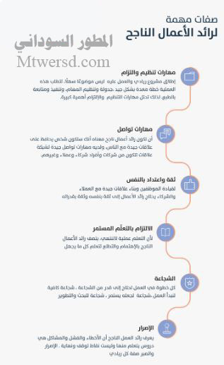 صفات رائد الاعمال